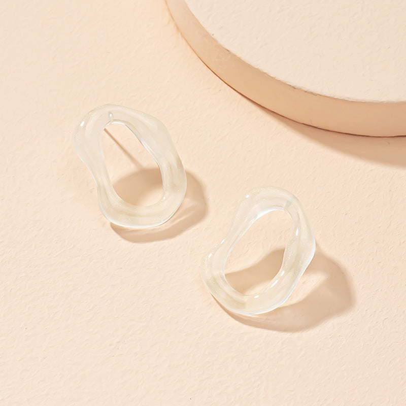 Simple And Fashionable Geometric Earrings Women
