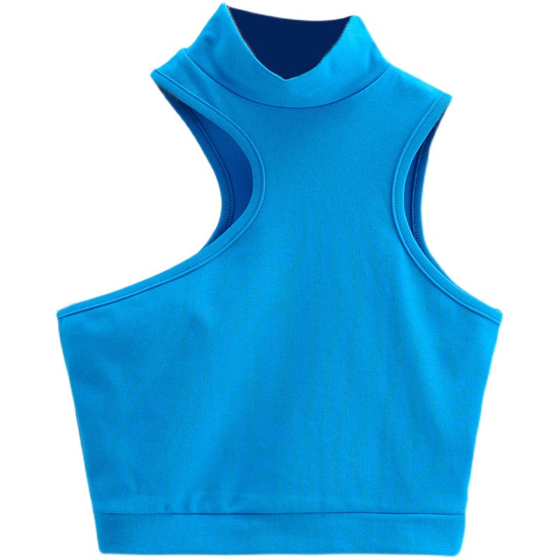 Outer Wear Hot Girl Design Sleeveless Top