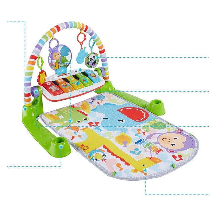 Infant Multifunctional Piano Fitness Frame Crawling Mat