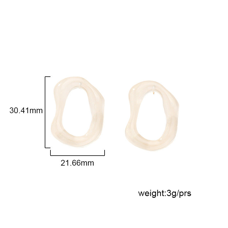 Simple And Fashionable Geometric Earrings Women